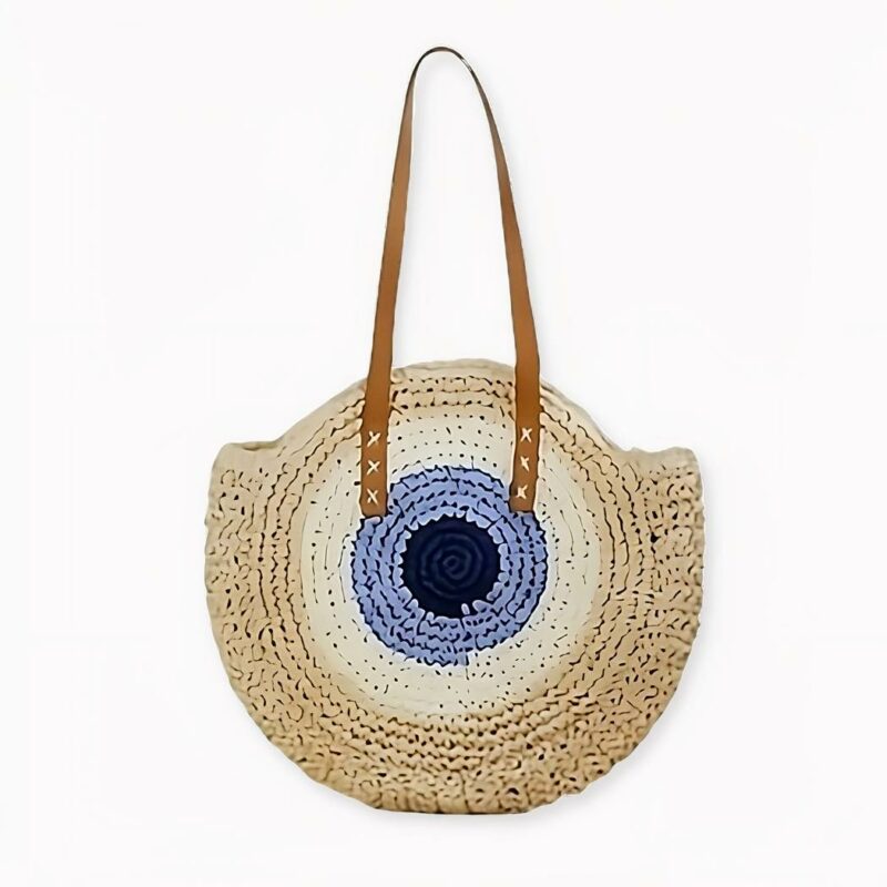Bent u op zoek naar ongedwongen gestrande dieren? Gisteren is onze nieuwe favoriet: de ronde, zachte strandtas van stro voor vrouwen! Gemaakt van natuurlijk geweven stro en met een ultrasterke leren riem voegt deze bohemien strandtas een stijlvol accent toe aan uw outfit.