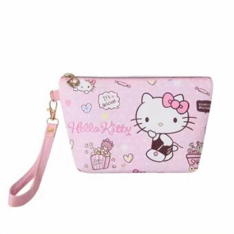 PU toiletten met mooi hello kitty-ontwerp in roze