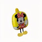 Disney kinderrugzak - Mickey of Minnie in geel met een gedetailleerde tafelachtergrond