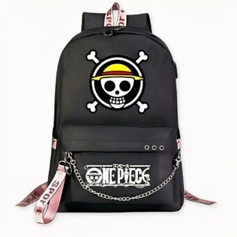 Onze One Piece schedelrugzak is origineel, comfortabel en heeft een grote inhoud. Perfect voor de eerste verjaardag van uw kind, een geweldig cadeau! De robuustheid van dit kleed is de beste manier om ervoor te zorgen dat uw kind voor het eerst aan zijn of haar trekken komt. Het doodshoofdontwerp is zo cool en uniek dat uw kind er dol op zal zijn.