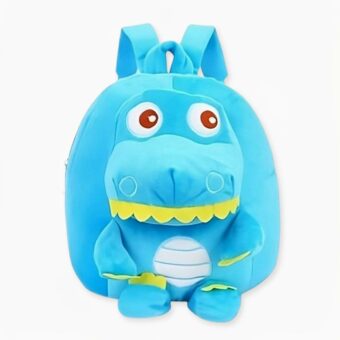 Lilliput dinosaurus rugzak in blauwe fleece. Goede kwaliteit en zeer modieus.