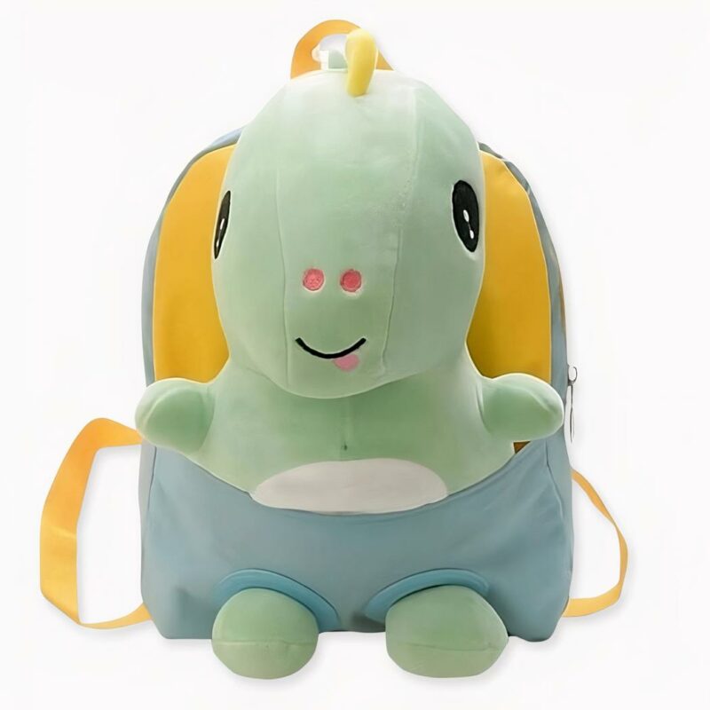 Sac_à _dos_lilliputien_pour_enfant_peluche_bébé_dinosaure_gris_2 Lilliputter kinderrugzak met grijs dinosaurus pluche. Goede kwaliteit en zeer trendy.