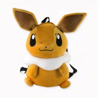 U zult dol zijn op de Pokémon Evoli-rugzak - uw kind zal er dol op zijn. Met zijn schattige uiterlijk en zachte pluche zijkant is hij ideaal om de kleine benodigdheden van alledag in mee te nemen. Moedig uw kind aan om net als Sacha en zijn trouwe vrienden op avontuur te gaan.