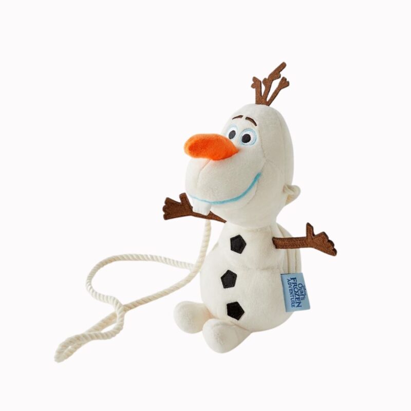 IMG_01_2026_Sac_dos_Olaf_peluche1.jpg Sac à dos bandoulière Olaf en peluche sur fond blanc