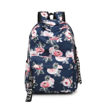 Originele rugzak met bloemenprint