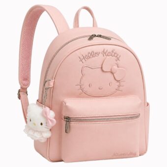Sac à dos Hello Kitty en similicuir léger élégant
