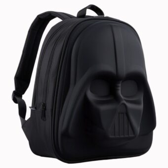 Zwarte Star Wars rugzak met Darth Vader – vooraanzicht