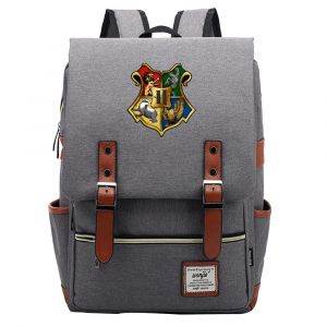 Harry Potter College stijl rugzak grijs - School rugzak Rugzak