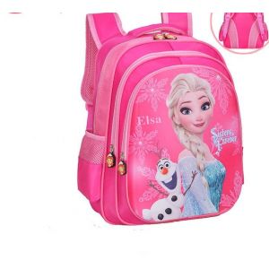 Disney Elsa Schooltas voor meisjes - Roze, S - Frozen Elsa