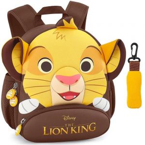 Lion King rugzak voor kinderen - Bruin - Power School Rugzak