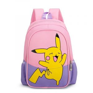 Pikachu bedrukte rugzak voor kinderen - paars - schoolrugzak rugzak