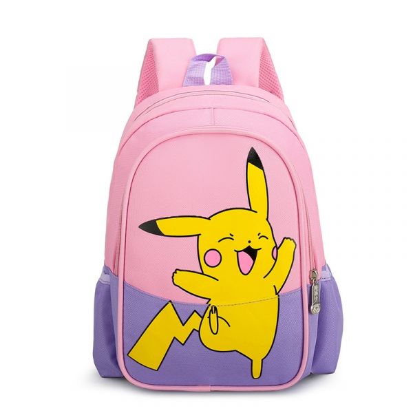 Pikachu Bedrukte Rugzak Voor Kinderen - Paars - Schoolrugzak Rugzak