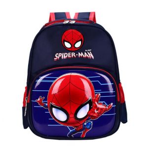Disney Spider-man blauwe rugzak met witte achtergrond