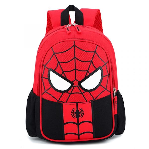 Waterdichte Rode Spider-Man Rugzak Met Witte Achtergrond