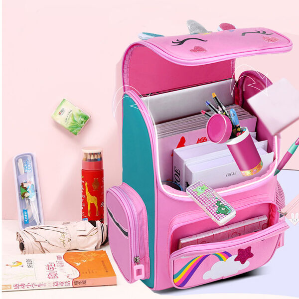Roze Unicorn-Schooltas Voor Meisjes